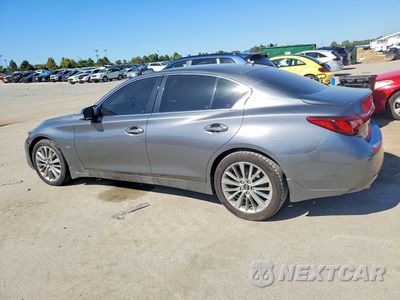 Drugie zdjęcie samochodu z przodu: 2018 INFINITI Q50 3.0T LUXE VIN:JN1EV7AR7JM441845 - miniatura