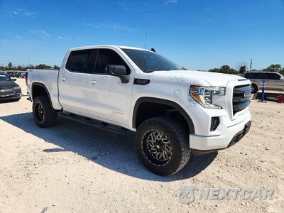 Czwarte zdjęcie samochodu z boku: 2021 GMC SIERRA K1500 ELEVATION VIN:3GTU9CED0MG372136 - miniatura