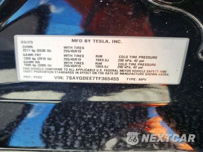 Zdjęcie 13 z 13 samochodu: 2026 TESLA MODEL Y VIN:7SAYGDEE7TF365455 - miniatura