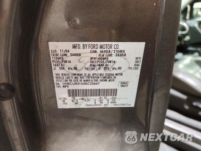 Zdjęcie 13 z 13 samochodu: 2005 FORD ESCAPE XLT VIN:1FMCU93155KC22647 - miniatura