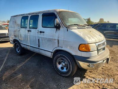 Czwarte zdjęcie samochodu z boku: 2003 DODGE RAM VAN VIN:2D6WB11X53K519791 - miniatura