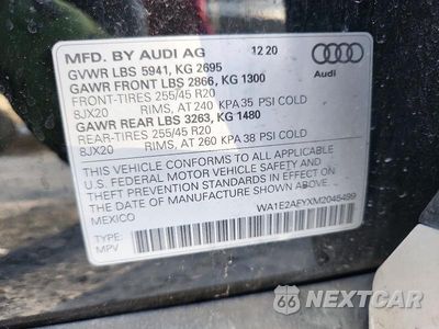 Zdjęcie 13 z 13 samochodu: 2021 AUDI Q5 E PREMIUM PLUS VIN:WA1E2AFYXM2045499 - miniatura