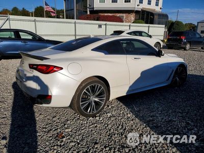 Trzecie zdjęcie samochodu z tyłu: 2017 INFINITI Q60 3.0T PREMIUM VIN:JN1EV7EL2HM550276 - miniatura