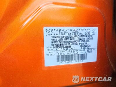 Zdjęcie 13 z 13 samochodu: 2018 NISSAN KICKS SV VIN:3N1CP5CU2JL508465 - miniatura