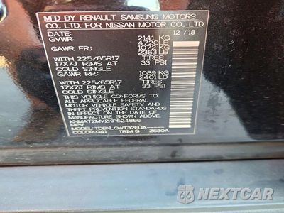 Zdjęcie 13 z 13 samochodu: 2019 NISSAN ROGUE SV VIN:KNMAT2MV2KP524886 - miniatura