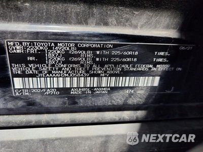 Zdjęcie 13 z 13 samochodu: 2021 TOYOTA VENZA LE VIN:JTEAAAAH2MJ058439 - miniatura