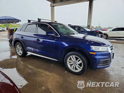 Czwarte zdjęcie samochodu z boku: 2020 AUDI Q5 PREMIUM VIN:WA1ANAFY1L2086723 - miniatura