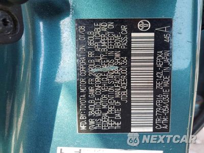 Zdjęcie 12 z 12 samochodu: 2009 TOYOTA COROLLA BASE VIN:JTDBL40E59J001364 - miniatura