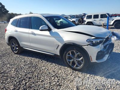 Czwarte zdjęcie samochodu z boku: 2021 BMW X3 SDRIVE30I VIN:5UXTY3C08M9E50498 - miniatura