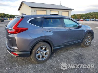 Trzecie zdjęcie samochodu z tyłu: 2019 HONDA CR-V EX VIN:2HKRW2H54KH641224 - miniatura