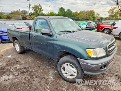 Czwarte zdjęcie samochodu z boku: 2000 TOYOTA TUNDRA BASE VIN:5TBJN3218YS123897 - miniatura