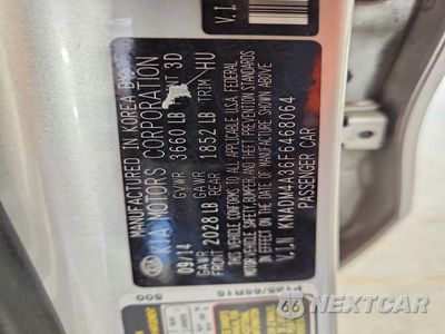 Zdjęcie 12 z 12 samochodu: 2015 KIA RIO LX VIN:KNADM4A36F6468064 - miniatura