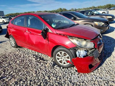 Czwarte zdjęcie samochodu z boku: 2014 HYUNDAI ACCENT GLS VIN:KMHCT4AE0EU642154 - miniatura