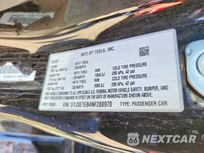 Zdjęcie 12 z 12 samochodu: 2022 TESLA MODEL 3 VIN:5YJ3E1EB4NF288970 - miniatura