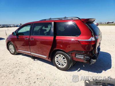Drugie zdjęcie samochodu z przodu: 2017 TOYOTA SIENNA XLE 8-PASSENGER VIN:5TDYZ3DC6HS816718 - miniatura