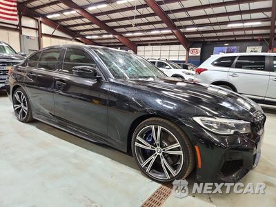 Czwarte zdjęcie samochodu z boku: 2021 BMW M340XI VIN:3MW5U9J07M8B65498 - miniatura