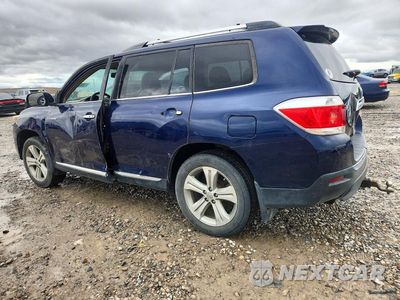 Drugie zdjęcie samochodu z przodu: 2012 TOYOTA HIGHLANDER LIMITED VIN:5TDYK3EH7CS081531 - miniatura