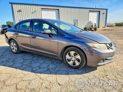 Czwarte zdjęcie samochodu z boku: 2014 HONDA CIVIC VIN:19XFB2F50EE230249 - miniatura