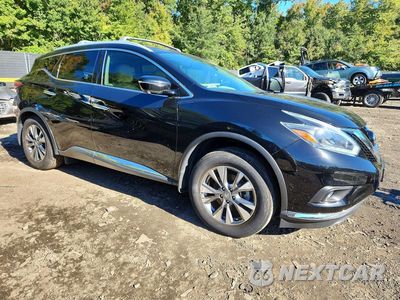 Czwarte zdjęcie samochodu z boku: 2018 NISSAN MURANO SL VIN:5N1AZ2MG4JN152456 - miniatura