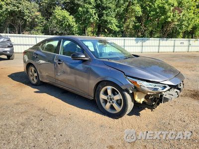 Czwarte zdjęcie samochodu z boku: 2021 NISSAN SENTRA SR VIN:3N1AB8DV6MY241921 - miniatura