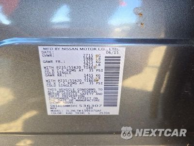 Zdjęcie 13 z 13 samochodu: 2015 INFINITI QX60 BASE VIN:5N1AL0MM3FC536307 - miniatura