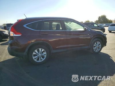 Trzecie zdjęcie samochodu z tyłu: 2013 HONDA CR-V EXL VIN:5J6RM4H73DL045405 - miniatura