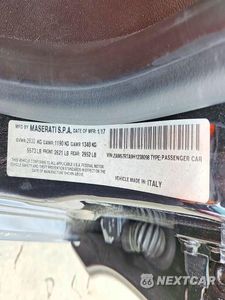 Zdjęcie 12 z 12 samochodu: 2017 MASERATI GHIBLI S VIN:ZAM57RTA9H1238098 - miniatura
