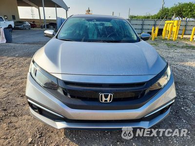 Piąte zdjęcie samochodu w środku: 2021 HONDA CIVIC EX VIN:19XFC1F30ME007701 - miniatura