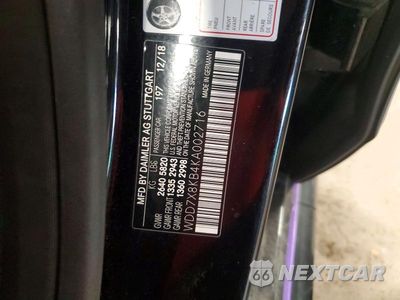 Zdjęcie 13 z 13 samochodu: 2019 MERCEDES-BENZ AMG GT 63 S VIN:WDD7X8KB4KA002716 - miniatura