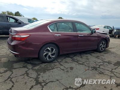 Trzecie zdjęcie samochodu z tyłu: 2017 HONDA ACCORD LX VIN:1HGCR2F38HA154852 - miniatura