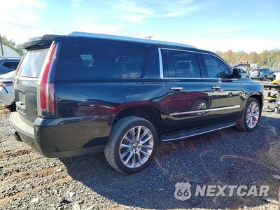 Trzecie zdjęcie samochodu z tyłu: 2019 CADILLAC ESCALADE ESV LUXURY VIN:1GYS4HKJ7KR195492 - miniatura