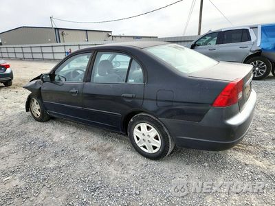 Drugie zdjęcie samochodu z przodu: 2003 HONDA CIVIC LX VIN:2HGES16593H607072 - miniatura