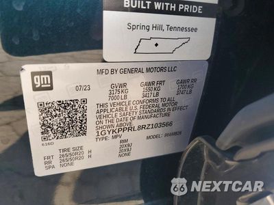 Zdjęcie 14 z 14 samochodu: 2024 CADILLAC LYRIQ LUXURY VIN:1GYKPPRL8RZ103566 - miniatura