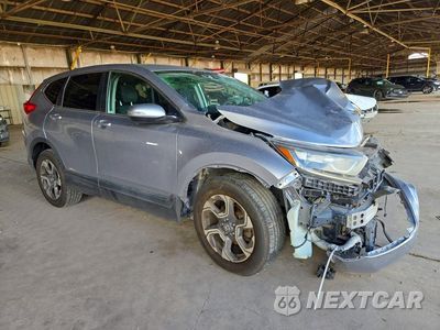 Czwarte zdjęcie samochodu z boku: 2018 HONDA CR-V EX VIN:7FARW1H56JE006355 - miniatura