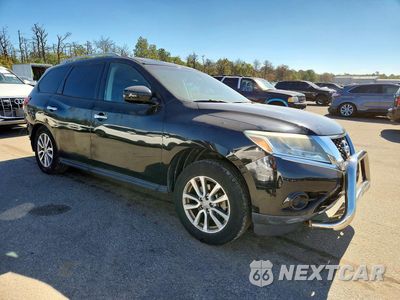 Czwarte zdjęcie samochodu z boku: 2014 NISSAN PATHFINDER SV VIN:5N1AR2MM0EC628810 - miniatura