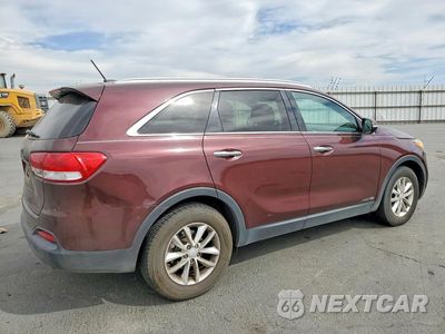 Trzecie zdjęcie samochodu z tyłu: 2017 KIA SORENTO LX V6 VIN:5XYPGDA56HG280816 - miniatura
