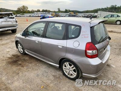 Drugie zdjęcie samochodu z przodu: 2007 HONDA FIT S VIN:JHMGD38617S012698 - miniatura