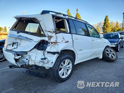 Trzecie zdjęcie samochodu z tyłu: 2007 TOYOTA HIGHLANDER HYBRID VIN:JTEHW21A670035815 - miniatura