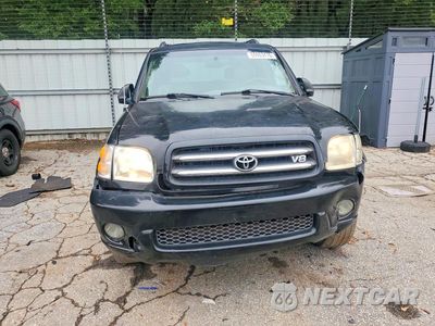 Piąte zdjęcie samochodu w środku: 2003 TOYOTA SEQUOIA LIMITED VIN:5TDZT38A53S179859 - miniatura