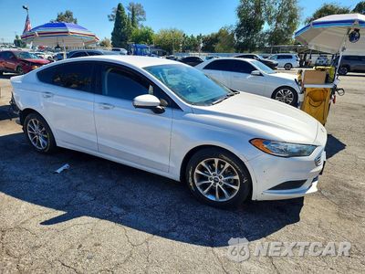 Czwarte zdjęcie samochodu z boku: 2017 FORD FUSION SE VIN:3FA6P0HD5HR219552 - miniatura