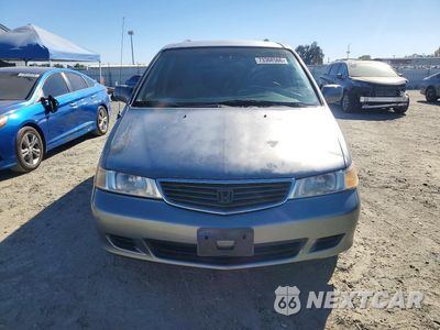 Piąte zdjęcie samochodu w środku: 2001 HONDA ODYSSEY EX VIN:2HKRL18621H551421 - miniatura