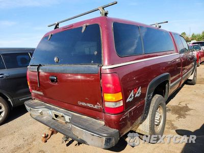 Trzecie zdjęcie samochodu z tyłu: 1999 CHEVROLET SILVERADO K2500 VIN:1GCGK29U3XE196328 - miniatura