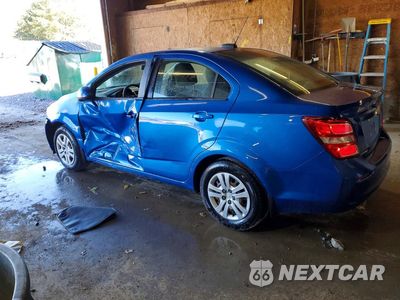 Drugie zdjęcie samochodu z przodu: 2017 CHEVROLET SONIC LS VIN:1G1JB5SG5H4155470 - miniatura