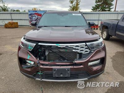 Piąte zdjęcie samochodu w środku: 2020 FORD EXPLORER PLATINUM VIN:1FM5K8HC8LGC12469 - miniatura