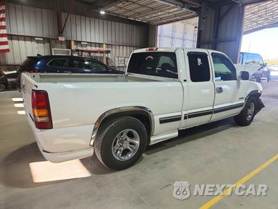 Trzecie zdjęcie samochodu z tyłu: 1999 CHEVROLET SILVERADO C1500 VIN:1GCEC19T8XZ144594 - miniatura