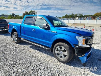 Czwarte zdjęcie samochodu z boku: 2019 FORD F150 SUPERCREW VIN:1FTEW1E46KFA10246 - miniatura