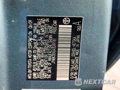 Zdjęcie 12 z 12 samochodu: 2010 TOYOTA CAMRY XLE V6 VIN:JTNBK3EK6A3049181 - miniatura