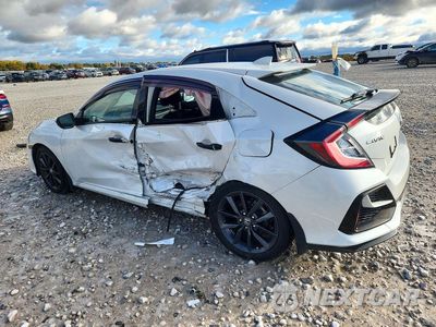 Drugie zdjęcie samochodu z przodu: 2020 HONDA CIVIC EX VIN:SHHFK7H65LU204402 - miniatura