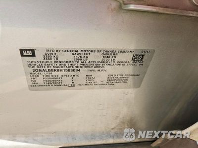 Zdjęcie 12 z 12 samochodu: 2017 CHEVROLET EQUINOX LS VIN:2GNALBEK8H1563094 - miniatura