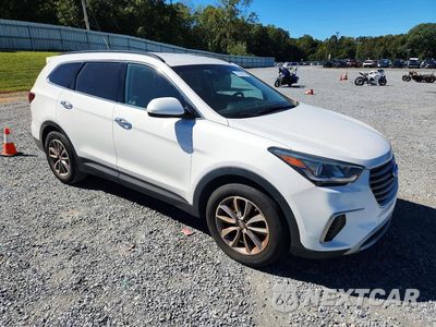 Czwarte zdjęcie samochodu z boku: 2017 HYUNDAI SANTA FE SE VIN:KM8SM4HF5HU201714 - miniatura